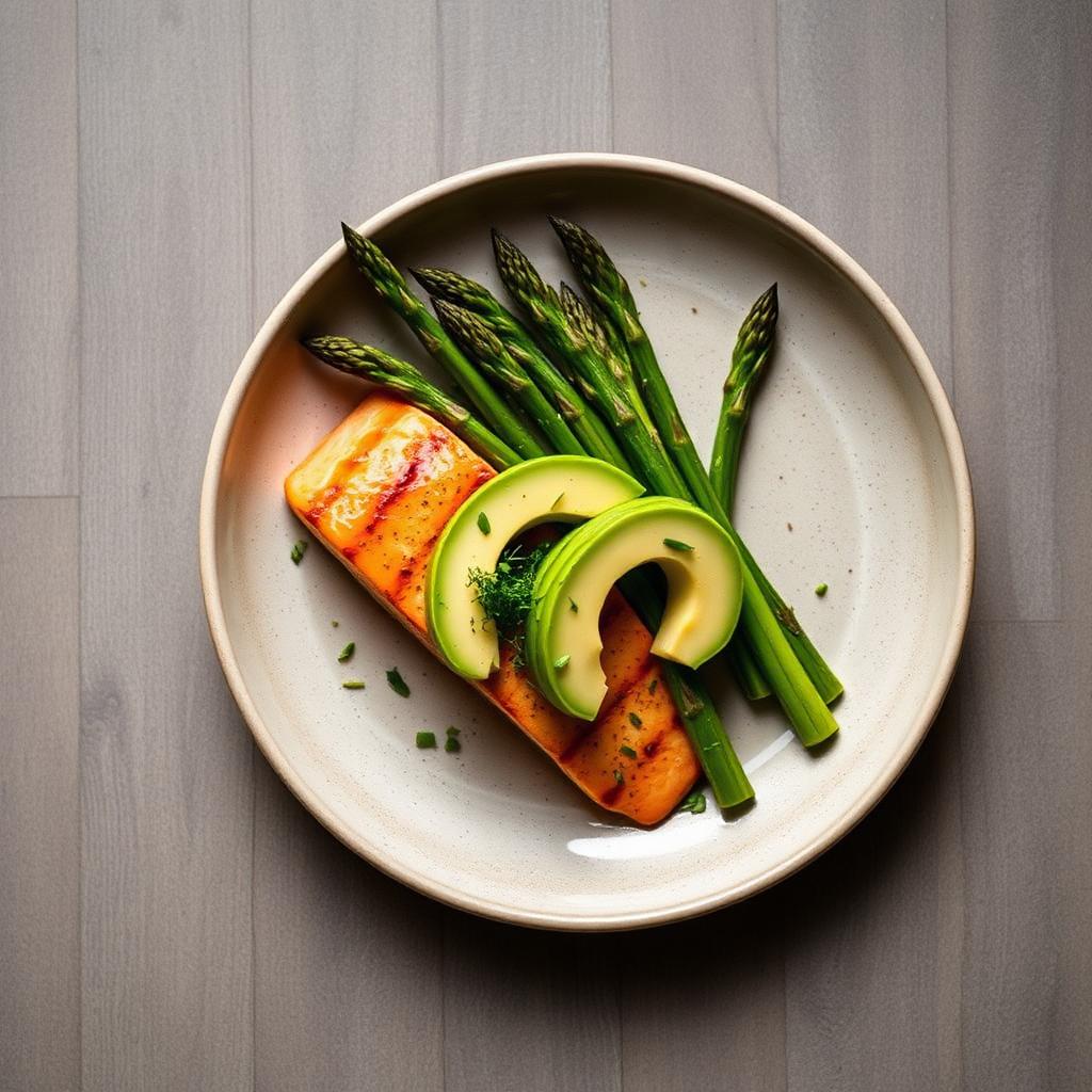 Salmón al grill