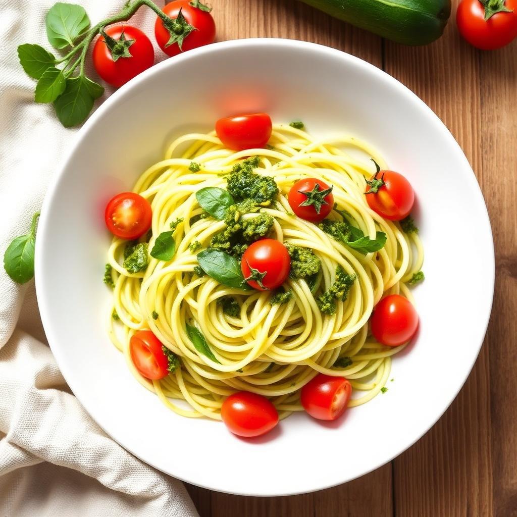 Zoodles al pesto